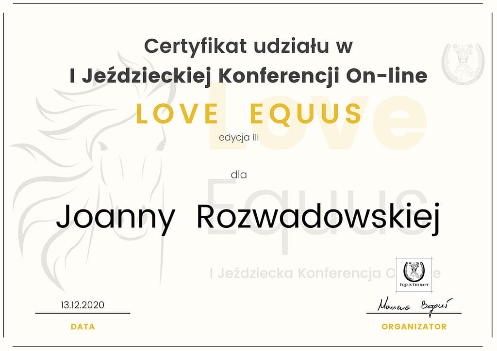 koci behawiorysta wrocław, dyplom