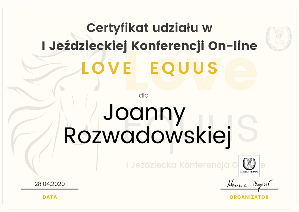 koci behawiorysta wrocław, dyplom